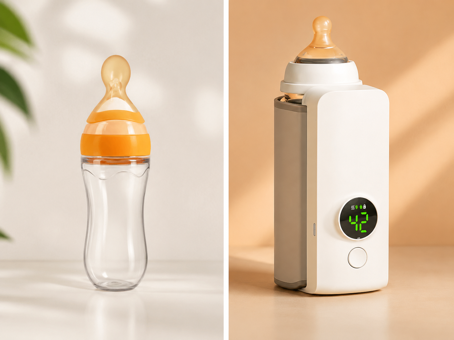 Portable Wireless & Rechargeable Baby Bottle Warmer