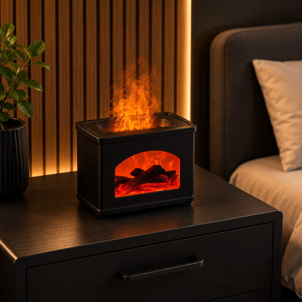 Fireplace Style Air Humidifier
