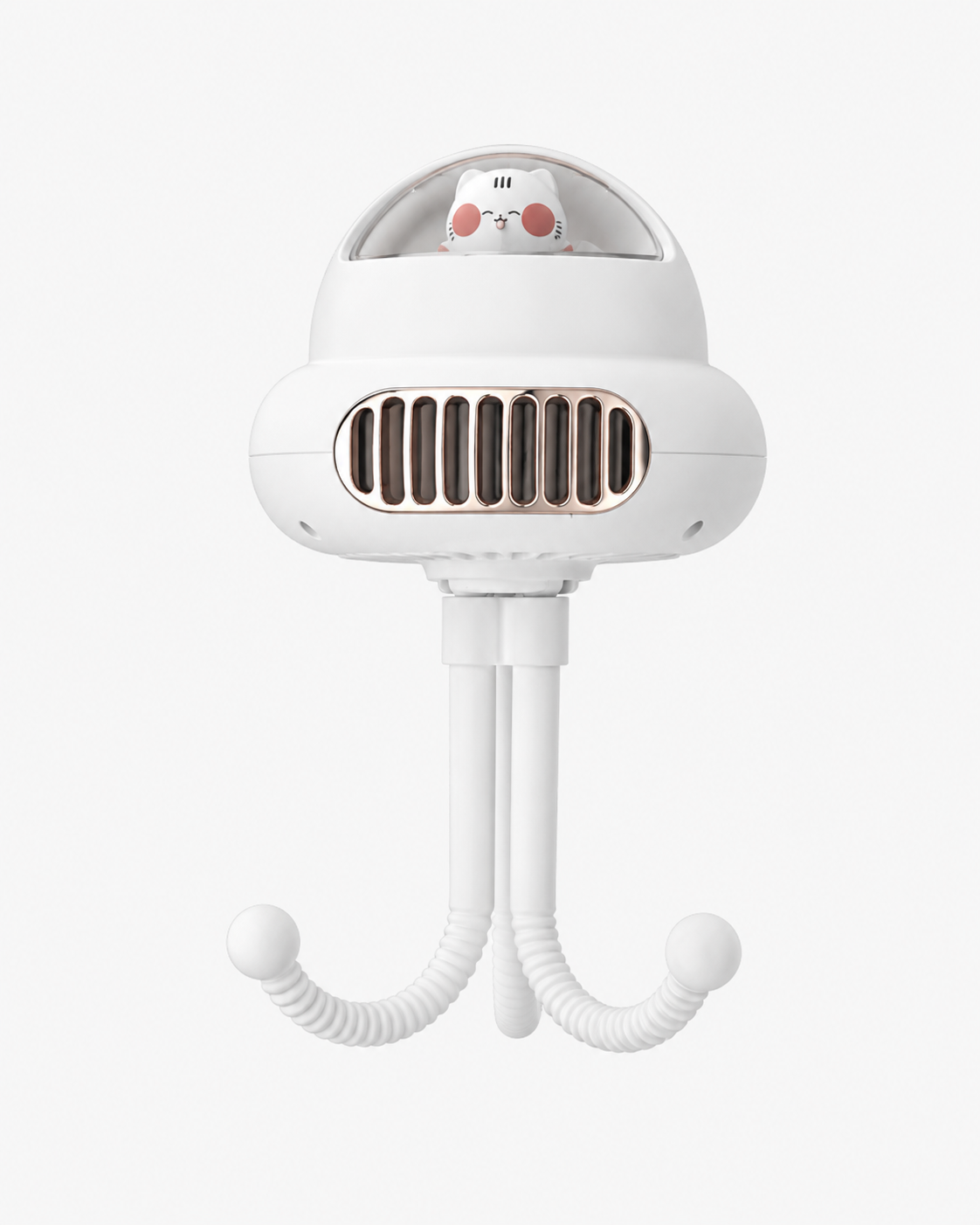 Rechargeable Bladeless Turbo Fan For Baby Stroller, Desk & Travel