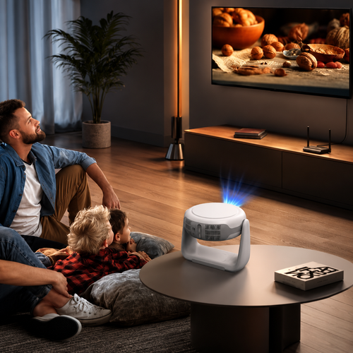 5G Intelligent Voice 4K HD Smart Projector