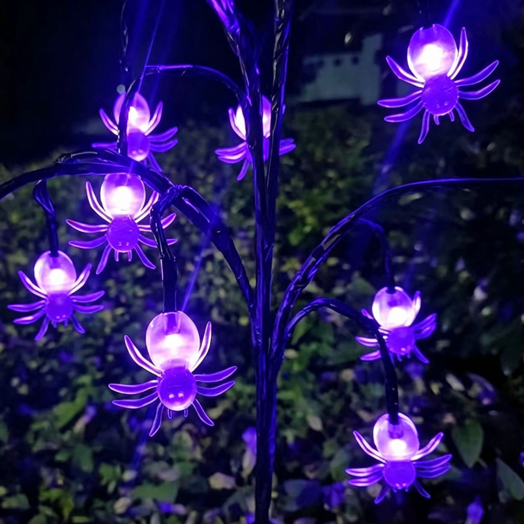 Solar-powered Halloween Outdoor Ground Lights For Courtyard.