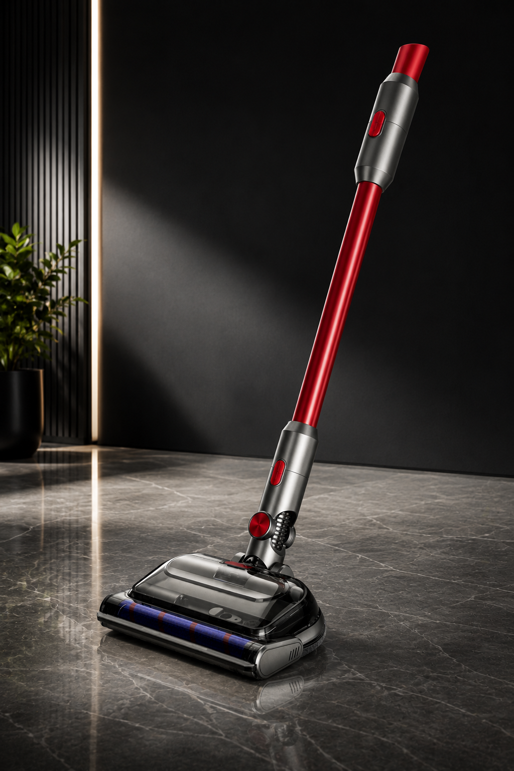 2 In 1 Vacuum Cleaner Floor Brush & Electric Mop
