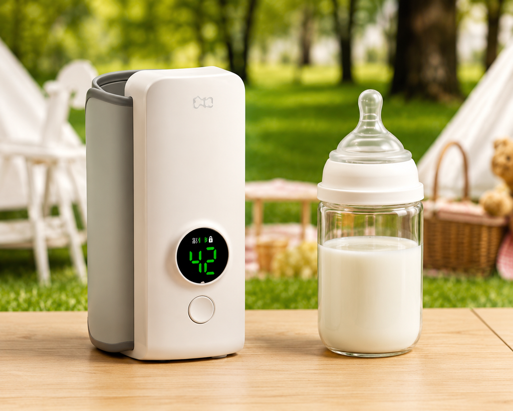 Portable Wireless & Rechargeable Baby Bottle Warmer