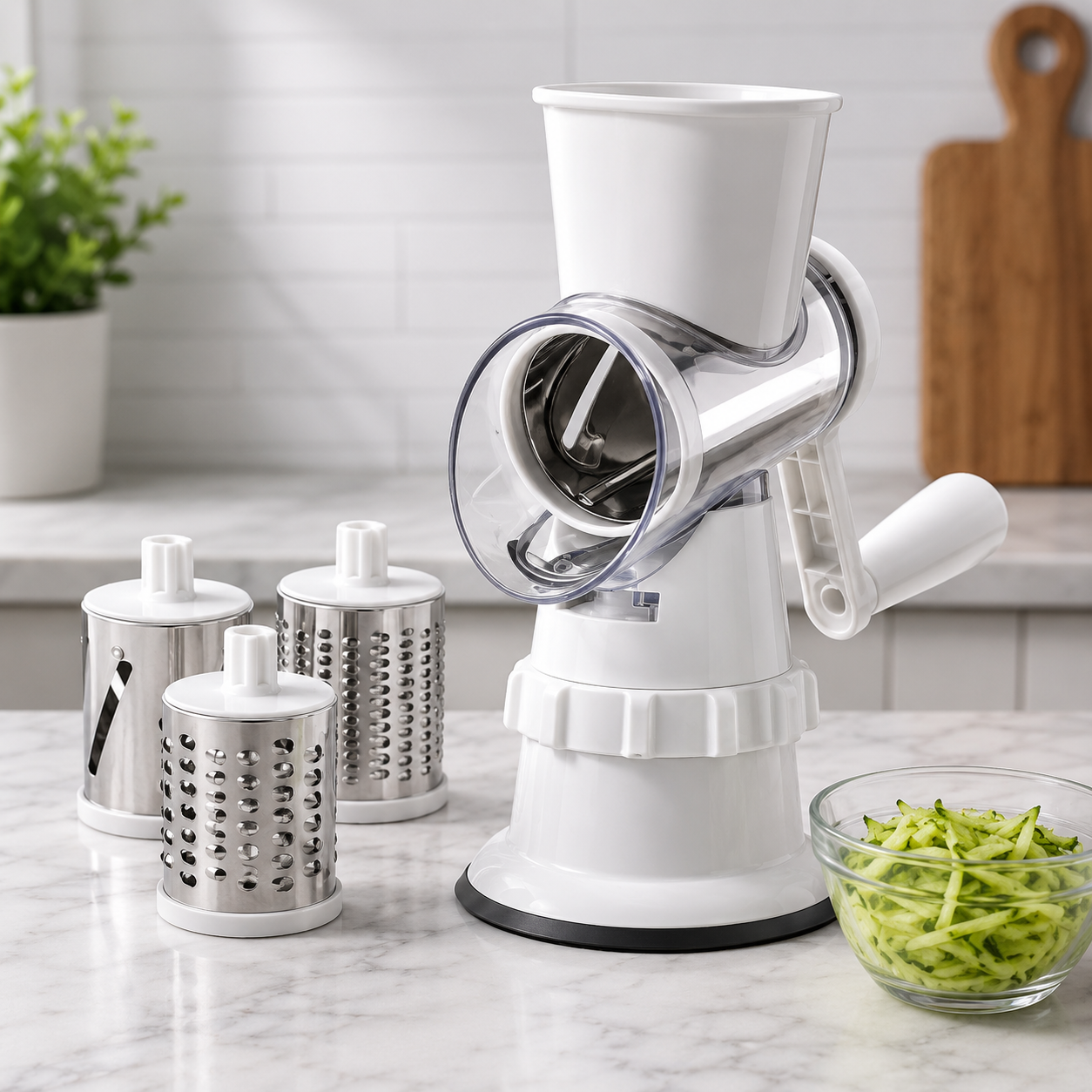 3 In 1 Manual Vegetable Kitchen Grater